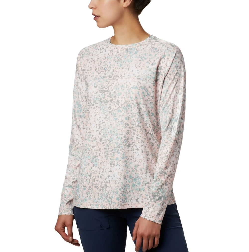 Columbia PFG Tidal Deflector Long Sleeve Shirt — Women’s Medium — UPF 50 — Gloss